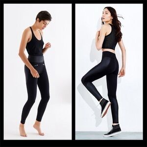 2 pc ADAY Black Throw It Higher and Brakes On Leggings. Both XS $230